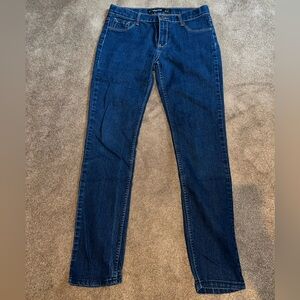 Jordache Indigo girls super Skinny Jeans w/ adjustable waist sz 16